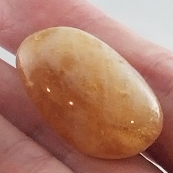 Accents Natural Amber Quartz Polished Stone Poshmark